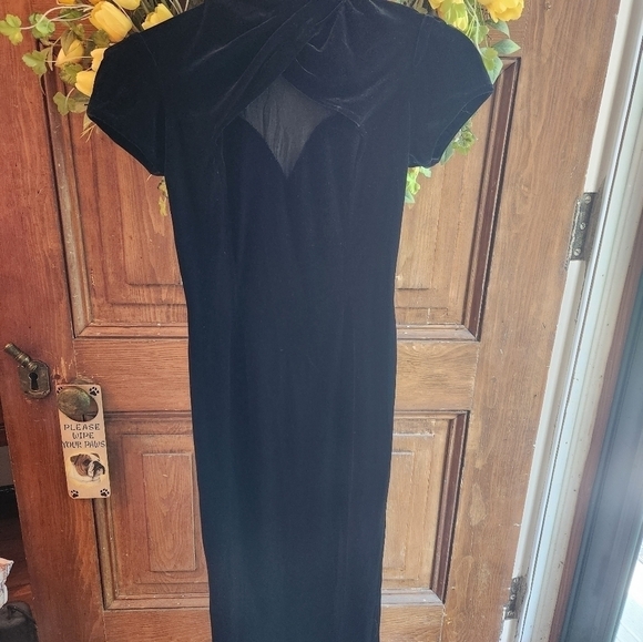 Womens betsy & adam velvet dress - Picture 10 of 11